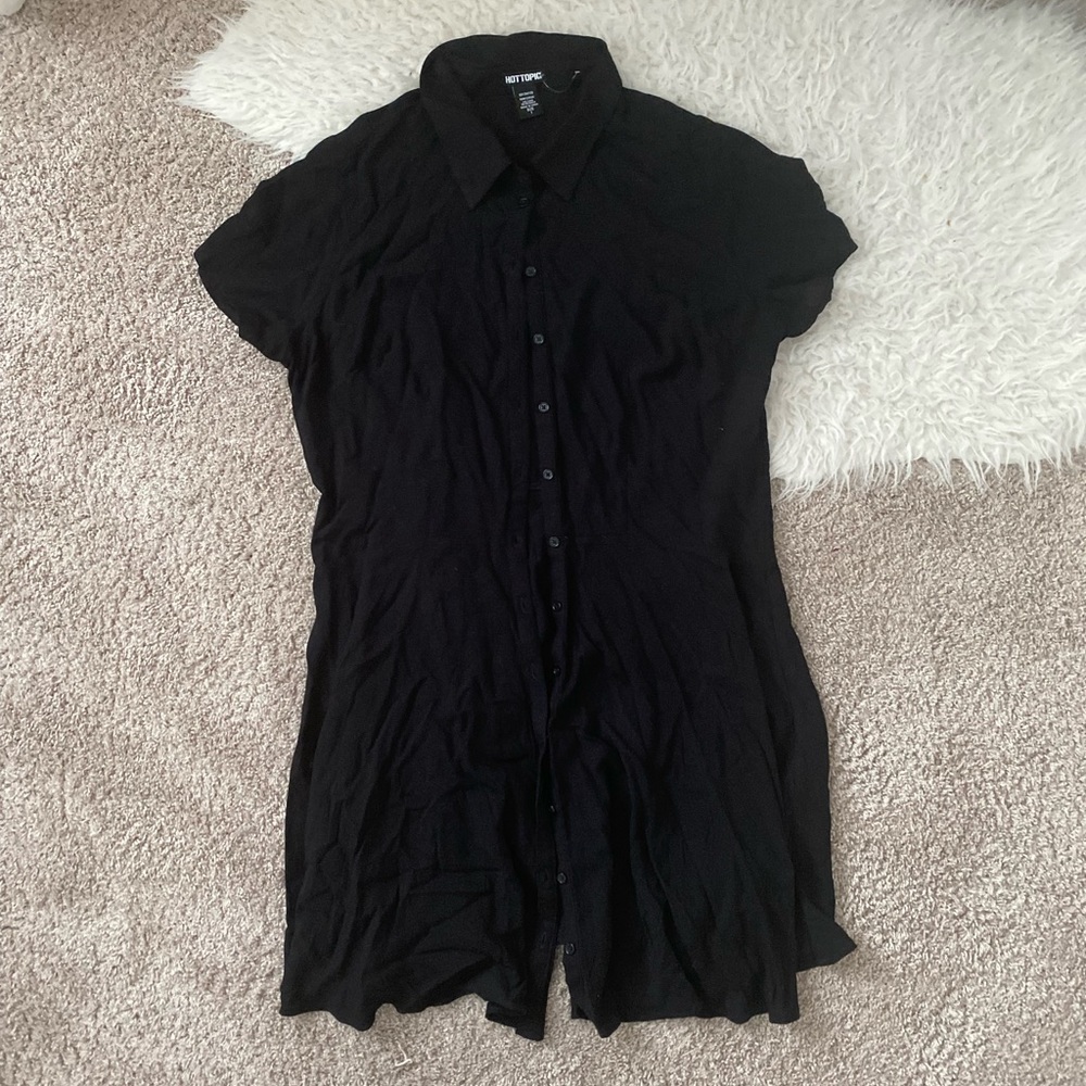 Hot Topic Button Down Dress